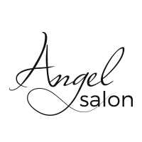 Angel Salon logo kujundus